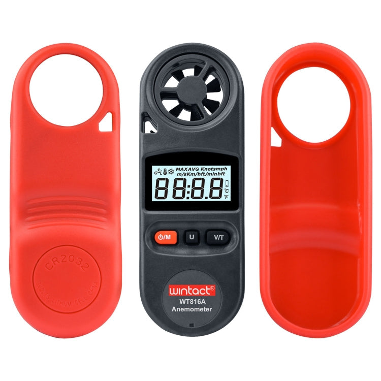 Wintact WT816A Digitales elektronisches Thermometer-Anemometer