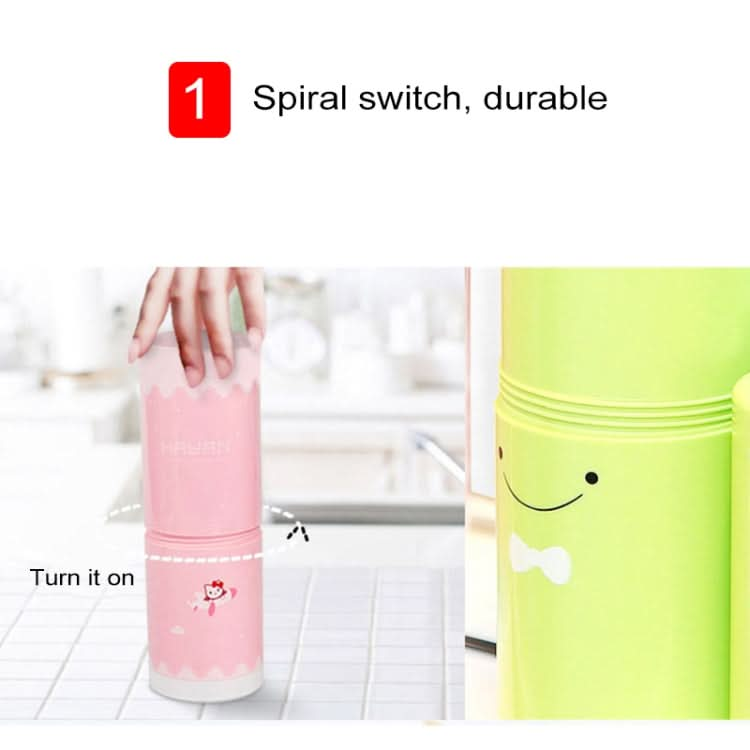 Creative 7 in 1 Portable Gargle Cup Shampoo Sub-Bottle Towel Toothbrush Comb Make-up Mirror Travel Wash Kits, Affordable Sets Reluova