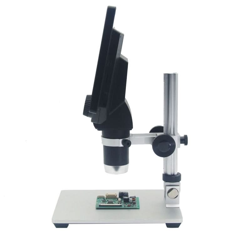 G1200 7 inch LCD Screen 1200X Portable Electronic Digital Desktop Stand Microscope, UK Plug My Store