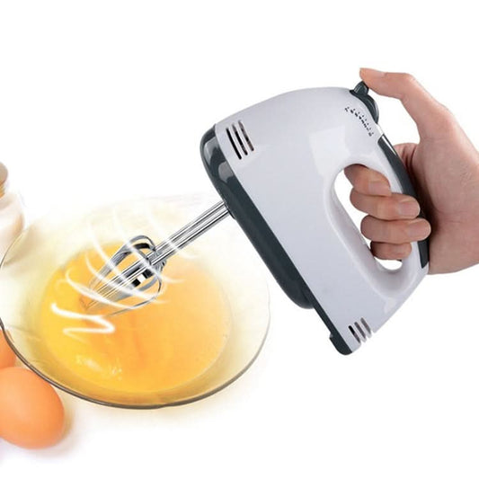 KN007364 100W Household Seven-speed Adjustable Handheld Electric Egg Beater, EU Plug - Reluova