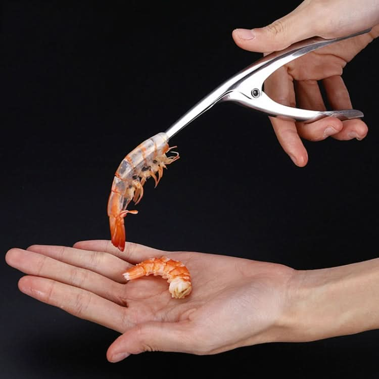 304 Stainless Steel Shrimp Shelling Tool Seafood Shell Remover Kitchen Gadgets-Reluova