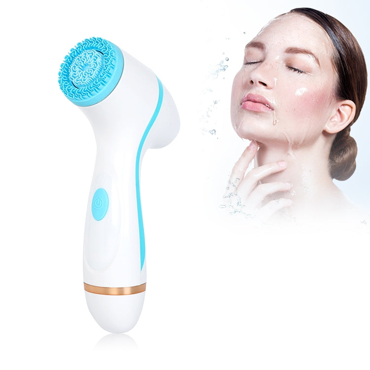 CNaier AE-868 Battery-powered Silicone Ultrasonic Vibration Face Skin Care Electric Facial Cleanser Reluova