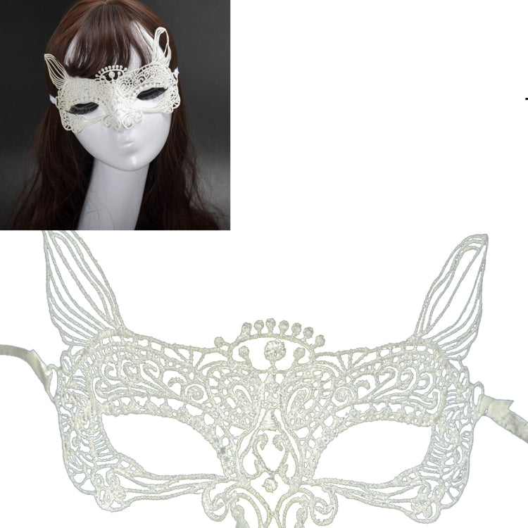 Halloween Masquerade Party Dance  Sexy Lady Lace Cat King Mask My Store