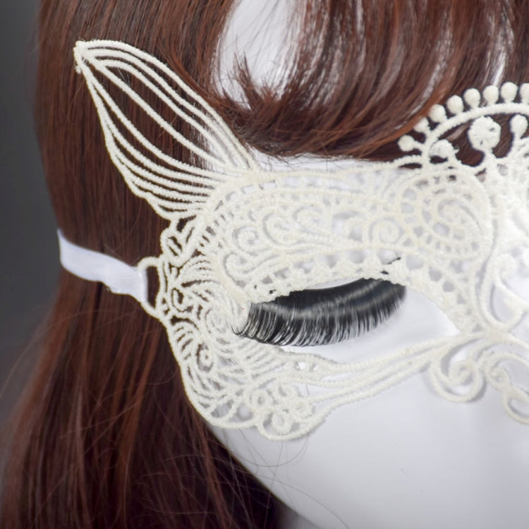 Halloween Masquerade Party Dance  Sexy Lady Lace Cat King Mask