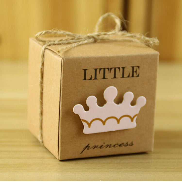 100 PCS European Style Wedding Sugar Box, Size: 5.3x5.3x5.3cm