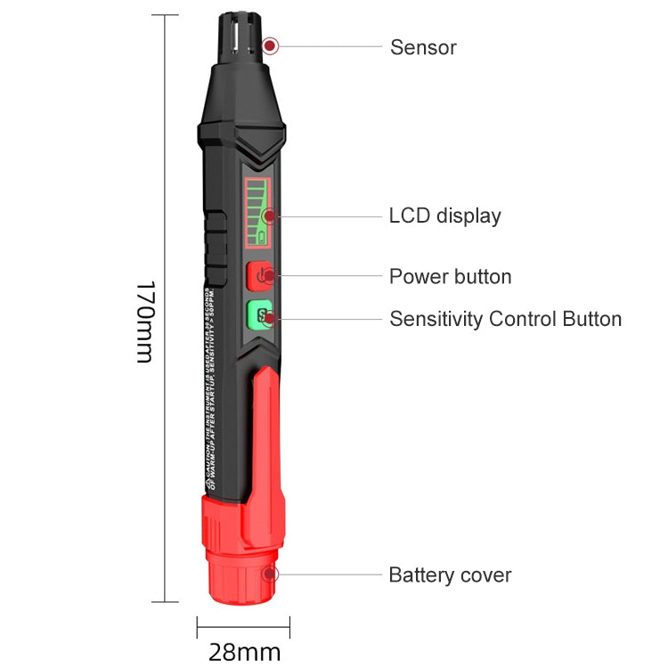 HABOTEST HT60 Combustible Gas Detector My Store