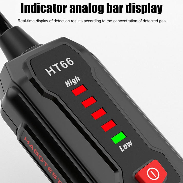 HABOTEST HT66 Combustible Gas Detector Natural Gas Leak Detector My Store