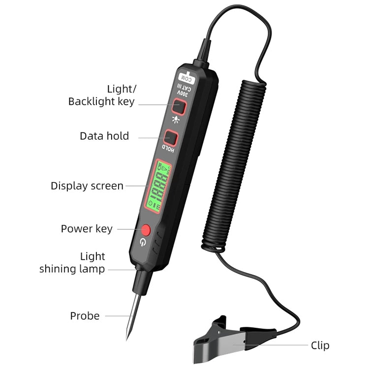 HABOTEST HT86A Car Digital Display Circuit Test Pen