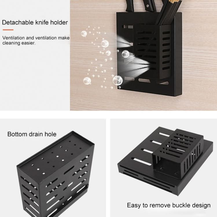 Stainless Steel Wall-mounted Kitchen Rack Hanging Chopping Block Holder - Reluova