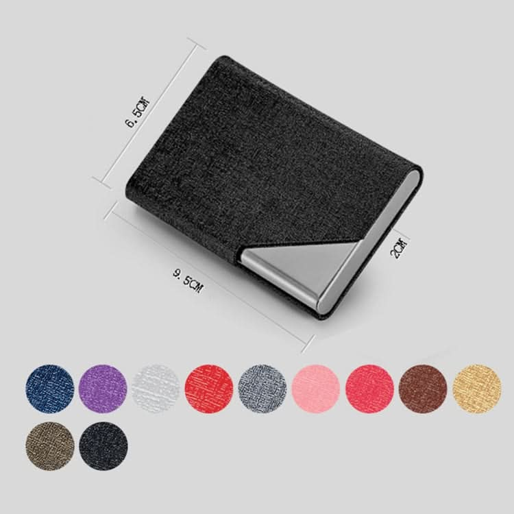 Oracle Bone Texture Business Card Holder Wallet Credit Card ID Case Holder, Random Color Reluova