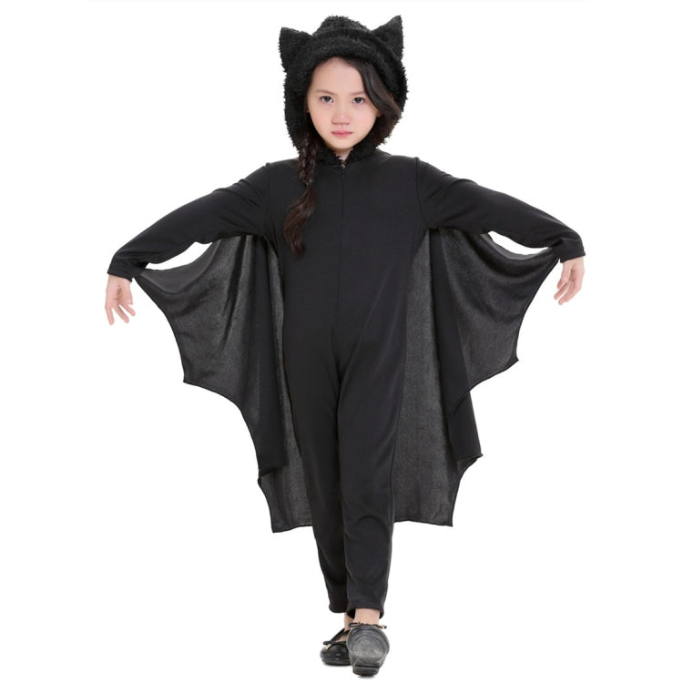 Halloween Costume Children Jumpsuit Bat Style Cosplay Costumes Stage Suit Size:S, Suggested Height:105-115cm My Store