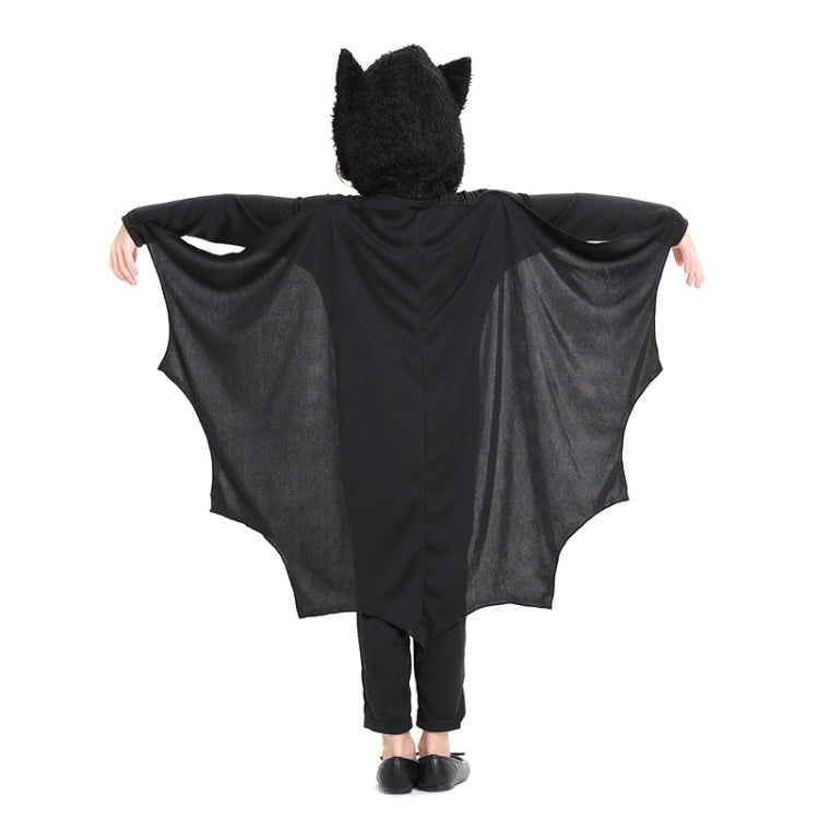 Halloween Costume Children Jumpsuit Bat Style Cosplay Costumes Stage Suit Size:M, Suggested Height:115-130cm My Store