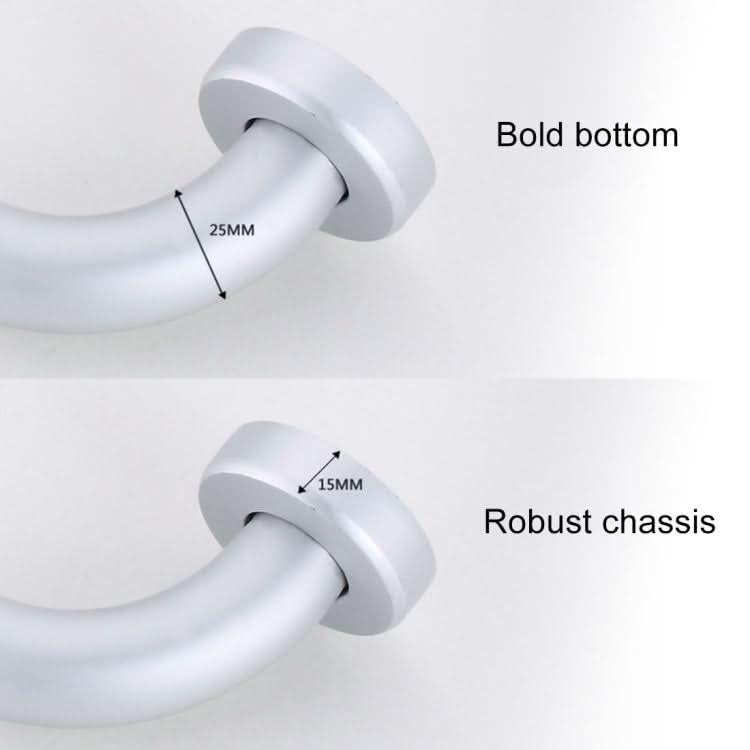 30cm Space Aluminum Bathroom Barrier-free and Safe Armrest