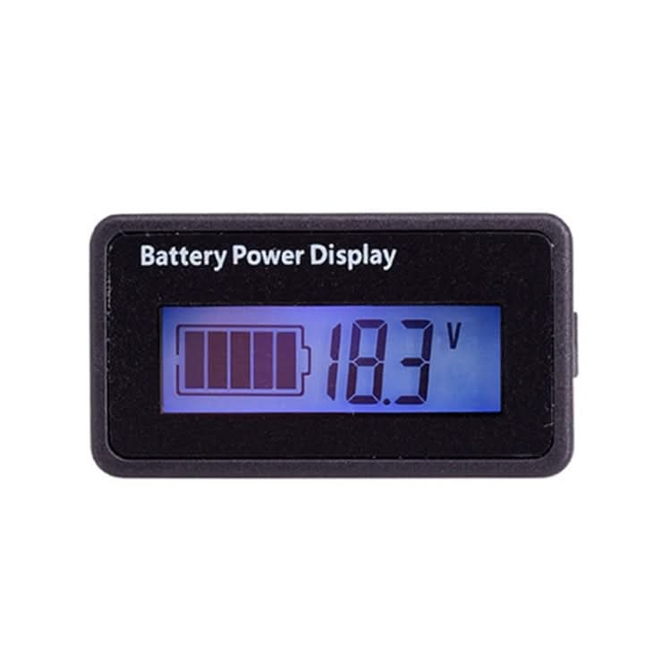 H5 12V-48V Lead-acid Battery Voltage Tester Percentage Voltmeter Gauge Lithium Battery Status Monitor My Store