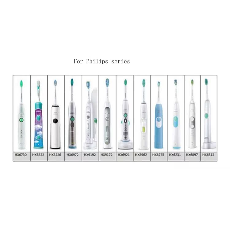 4 PCS Replacement Brush Heads for Philips Electric Toothbrush-Reluova