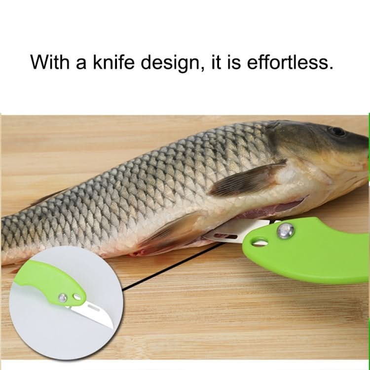 2 PCS Kitchen Essential Fish Scraper Fish Scale Planing Knife with Cover-Reluova