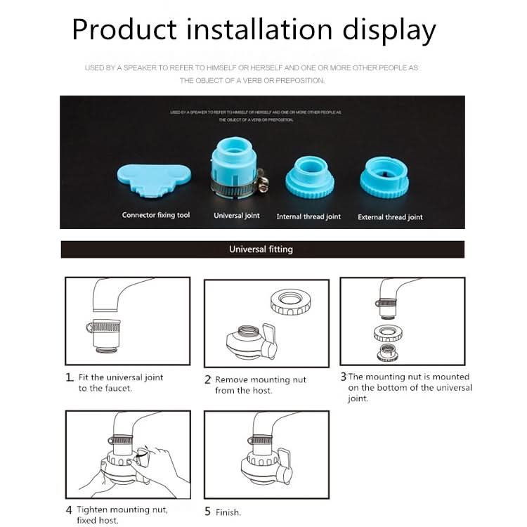 Kubichai Kitchen Water Filter Faucet Water Purifier - Reluova