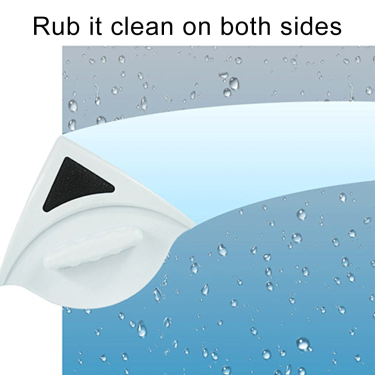 Useful Double Side Glass Wiper Cleaning Brushes Window Cleaner, Applicative Range: 5-12mm Glass Reluova