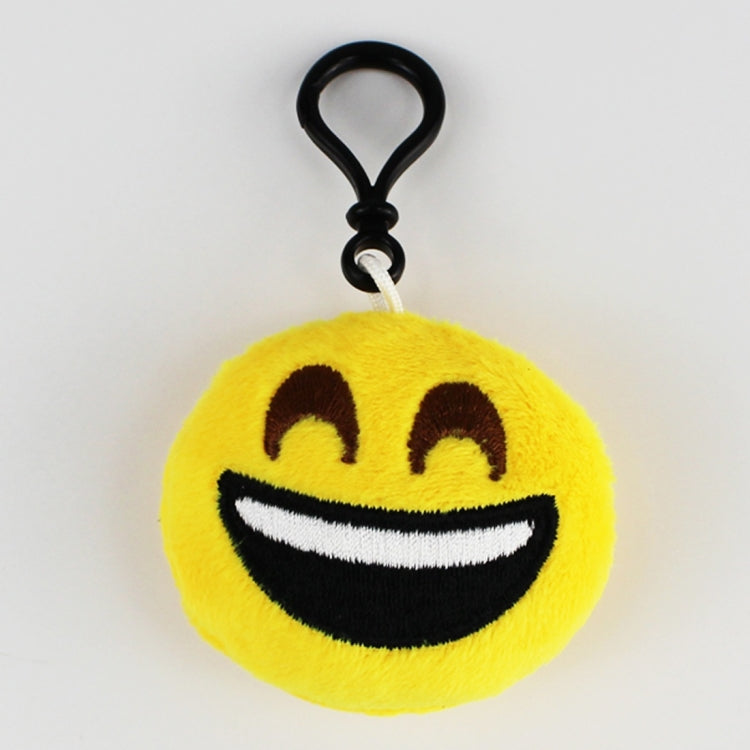 20 PCS Creative Plush Doll Mobile Pendants Gift Cartoon Cute Facial Expression Decorations Keychains with Hook-Reluova