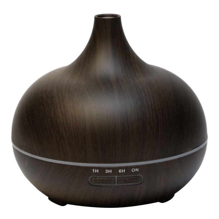 W350 14W 300ML Wood Grain Aromatherapy Air Purifier Humidifier with LED Light for Office / Home Room Reluova