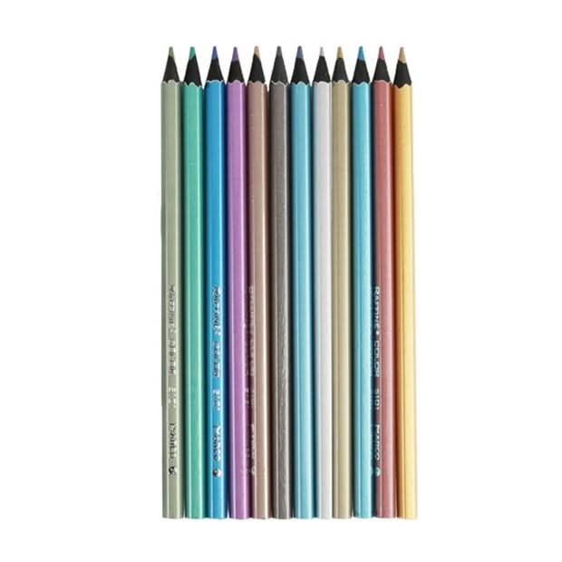 Kids Adults Sketch Coloring Books Drawing Vibrant Colors 12-color Colored Pencils Set Reluova