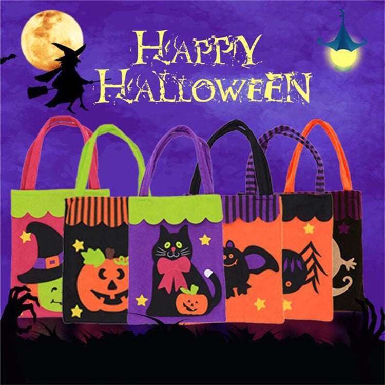 Halloween Decoration Creative Cartoon Candy Gift Square Tote for Children, Random Style Delivery My Store