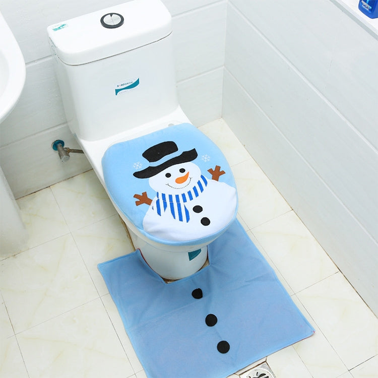 Fancy Christmas Decoration Toilet Lid Cover, Size: 48 x 43cm