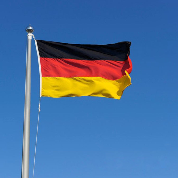 Polyester Material Germany Flag, Size: 150*90cm My Store