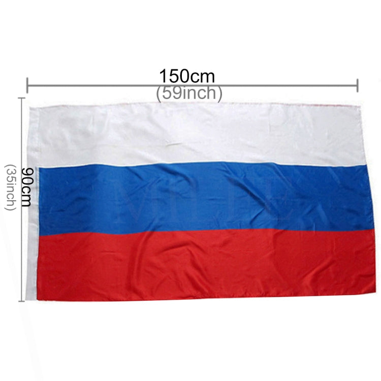 Polyester Material Russian Flag, Size: 150*90cm My Store