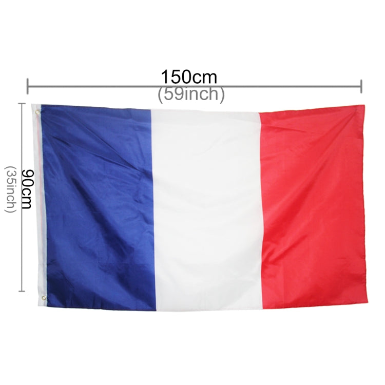 Polyester Material French Flag, Size: 150*90cm My Store