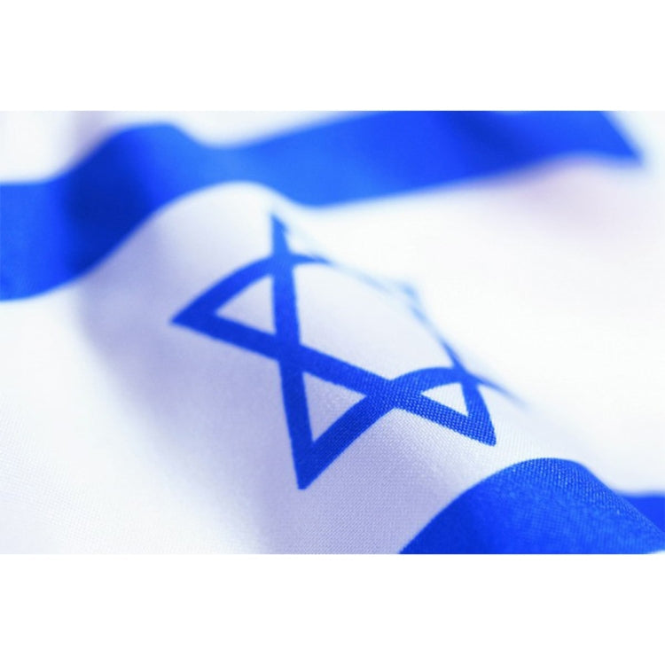 Polyester Material Israel Flag, Size: 150*90cm My Store