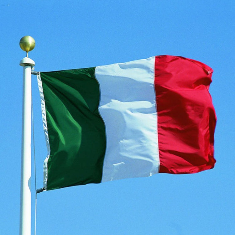 Polyester Material the Italian National Flag, Size: 150*90cm My Store