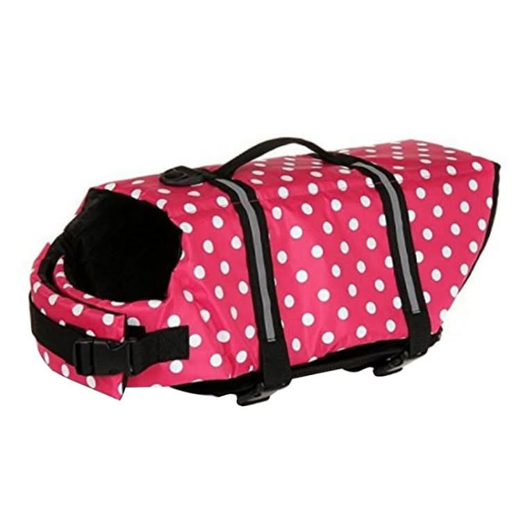 Pet Saver Dog Reflective Stripes Life Vest Jacket for Swimming Boating Surfing, Size: S - Reluova