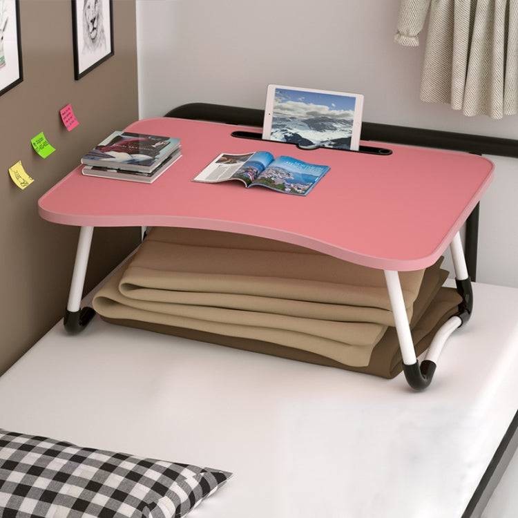 W-shaped Non-slip Legs Adjustable Folding Portable Writing Desk Laptop Desk with Card Slot My Store