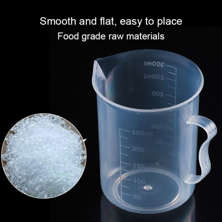 10 PCS 250ml Food Grade PP Plastic Flask Digital Measuring Cup Cylinder Scale Measure Glass Lab Laboratory Tools - Reluova