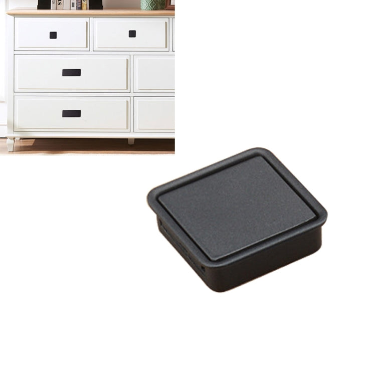 Simple Wardrobe Slotted Scrub Handle Concealed Recessed Drawer Invisible Handle, Single Hole My Store