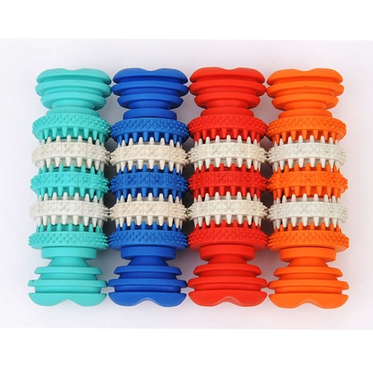 Dog Toy  for Pets Tooth Cleaning Chewing Toys of Non-Toxic Soft Rubber , Small Size,Length:12cm - Reluova