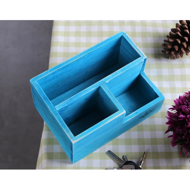 Retro Square Wooden Flower Pot Wooden Box Woody Storage Box  Multi-functional Wooden Box,Random Color Delivery My Store