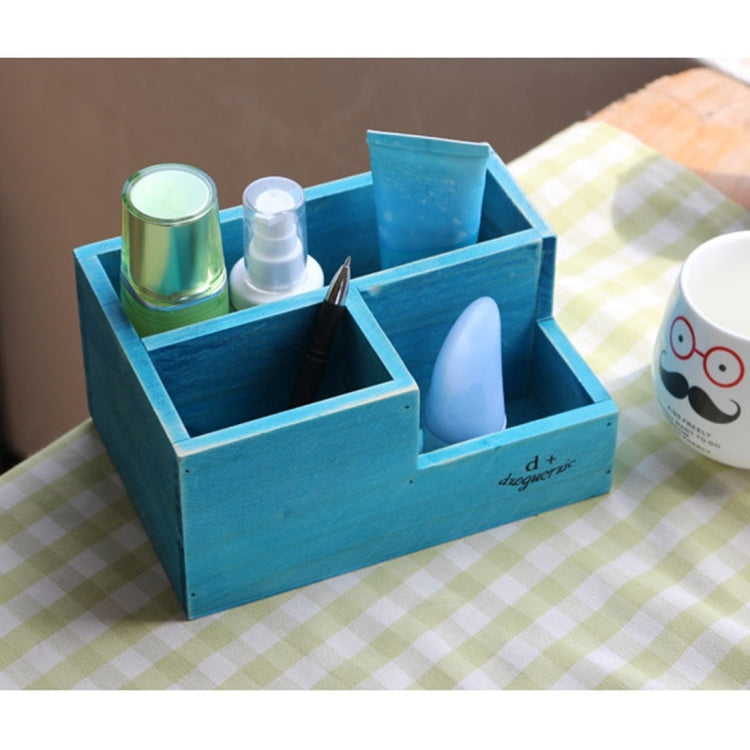 Retro Square Wooden Flower Pot Wooden Box Woody Storage Box  Multi-functional Wooden Box,Random Color Delivery My Store