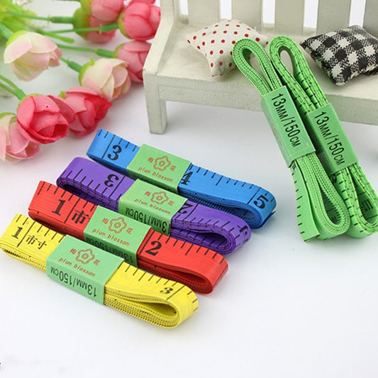 20 PCS 1.5m Long Multi-function Soft Tape Measure, Random Color Delivery-Reluova