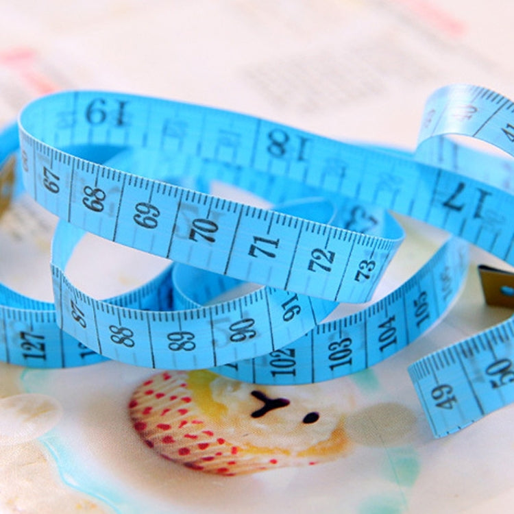 20 PCS 1.5m Long Multi-function Soft Tape Measure, Random Color Delivery