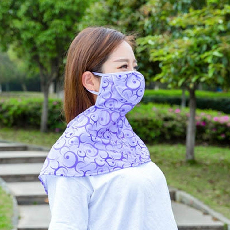 Summer Scarves Anti-UV Mask Riding Neck Protector Breathe freely Outdoor Sunscreen Mask,Random Color Delivery Reluova