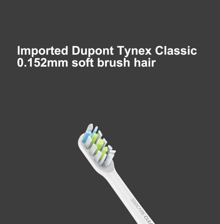 2 PCS Original Xiaomi Youpin General Cleaning Replacement Brush Heads for Xiaomi Soocare Sonic Electric Toothbrush (HC7711W)