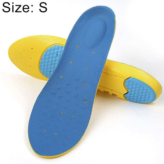 1 Pair Stretch Breathable Absorbent Deodorant  Sports Tourism And Leisure Comfort Cushioning Insole, Size: S(34-36Yards)