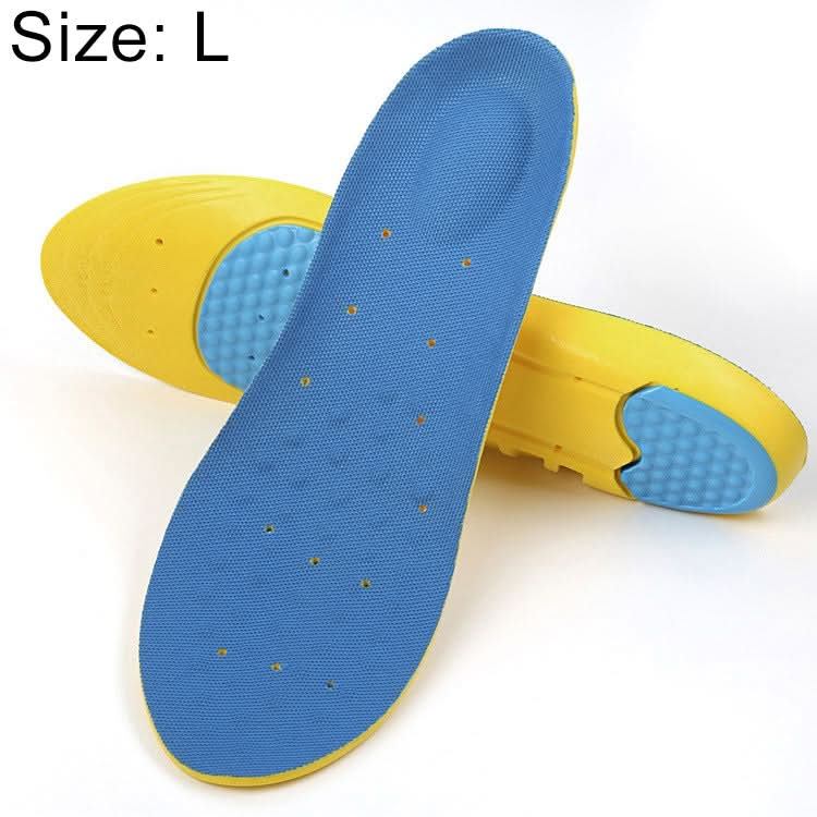 1 Pair Stretch Breathable Absorbent Deodorant  Sports Tourism And Leisure Comfort Cushioning Insole, Size: L(42-44Yards)