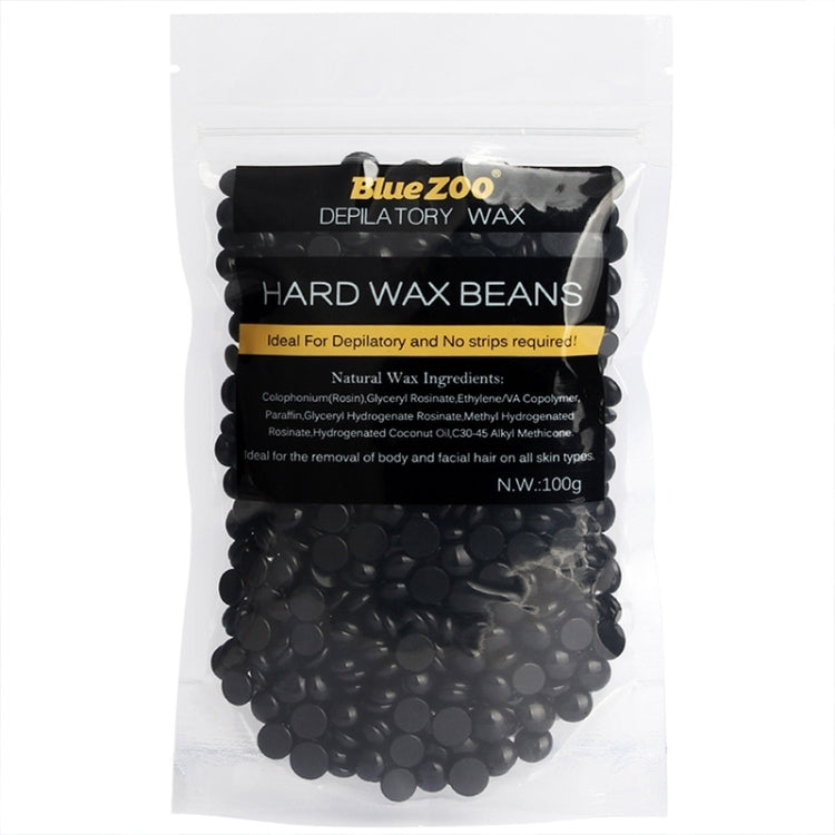 Blue Zoo 100g / Pack Depilatory Wax Hair Removal Solid Hard Wax Beans Body Hair Epilation Beauty Makeup, with the Wax Heater Machine Use (HC1811) Reluova