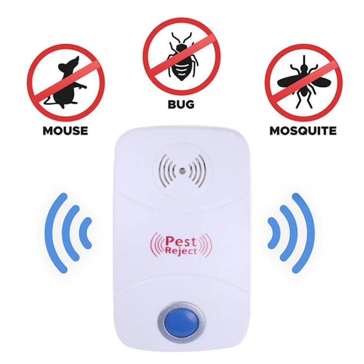 Electronic Ultrasonic Mosquito Rat Pest Control Repeller with LED Light, US Plug, AC90V-250V My Store