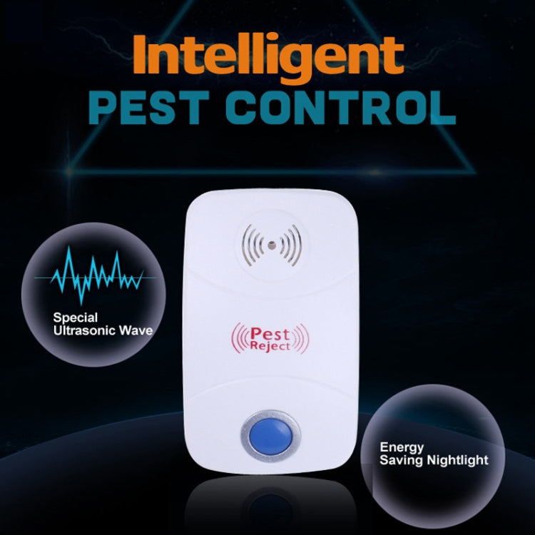 Electronic Ultrasonic Mosquito Rat Pest Control Repeller with LED Light, US Plug, AC90V-250V My Store