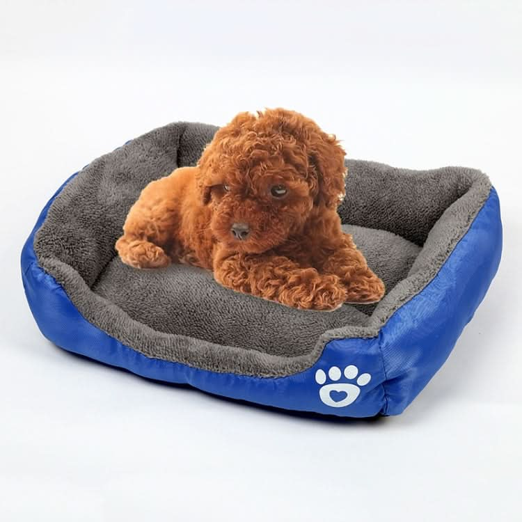 Candy Color Four Seasons Genuine Warm Pet Dog Kennel Mat Teddy Dog Mat, Size: 3XL, 110×82×20cm - Reluova