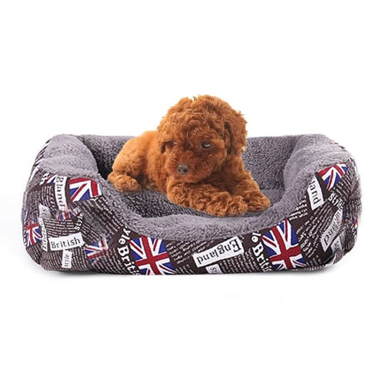 National Flag Four Seasons Genuine Warm Pet Dog Kennel Mat, Size: L, 66×50×14cm - Reluova